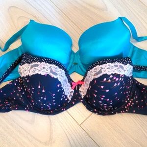Victoria's secret bras, 34DD